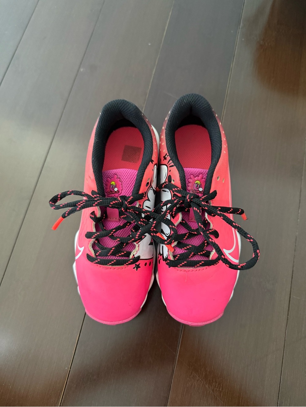 Nike Girls' Pink Cleats size 12C
